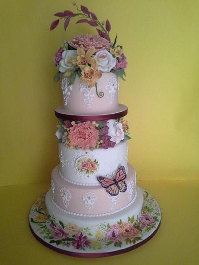 Eleganza in fiore - Cake by anna