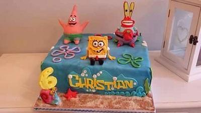 SpongeBob cake - Cake by BakeryLab