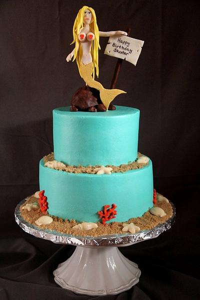 Skeeter's 40th - Cake by SweetdesignsbyJesica