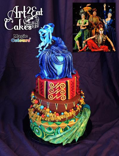 Cirque Costume Collab, DRALION - Cake by Heather -Art2Eat Cakes- Sherman