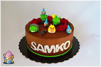 Angry birds cake - Cake by zjedzma