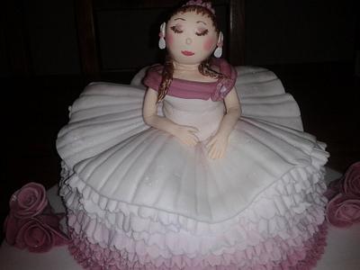 Ballet Dancer - Cake by Lucy at Bedlington Bakery 