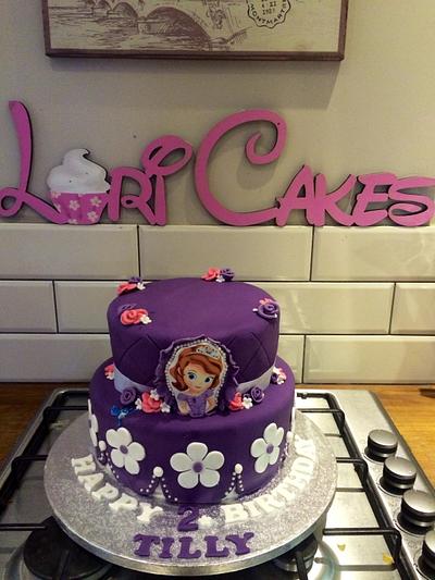 Sofia the first - Cake by Loricakes