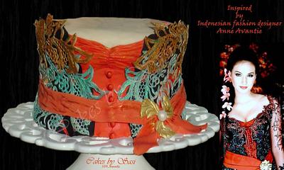 Forty and Fabulous...... ( A Fashion Inspired 40th Birthday Cake ) - Cake by CakesbySasi