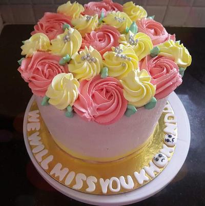 Farewell cake - Cake by Suparna 