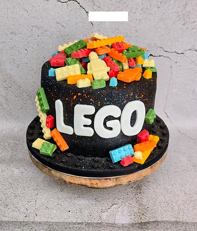 Lego - Cake by Joan Sweet butterfly 