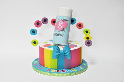 A Bit of Hairspray Fun - Cake by Sue Field