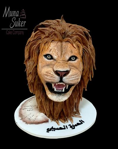 lion cake - Cake by MunaSuker