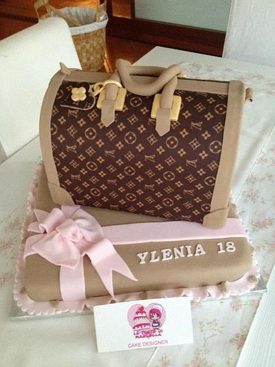 Just another LV cake - Decorated Cake by Akademia - CakesDecor