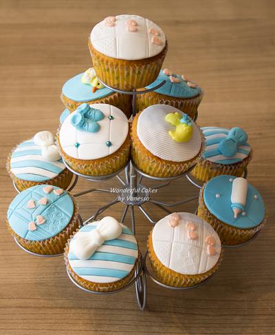 Babyshower cupcakes - Cake by Vanessa