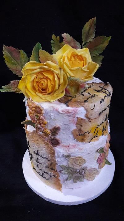 Cartas Amarillas - Cake by MARCELA CORCA