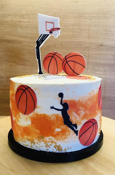 Basketball cake - Cake by VVDesserts