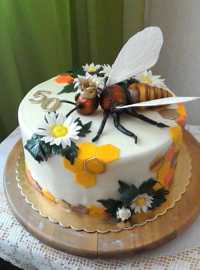 A cake for a beekeeper - Cake by luhli