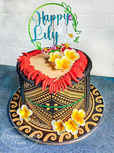 Samoan theme cake - Cake by ozgirl39