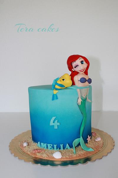 Ariel mermaid - Cake by Tera cakes