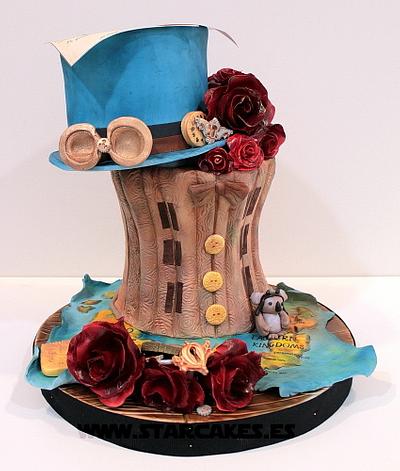 Steampunk First Wedding Anniversary Cake - Cake by Star Cakes