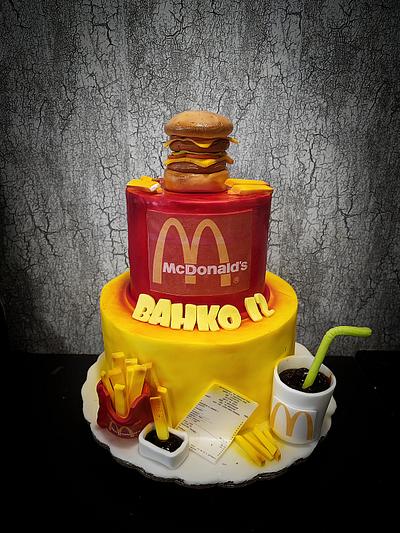 Mac Donald's cake - Cake by Tsanko Yurukov 
