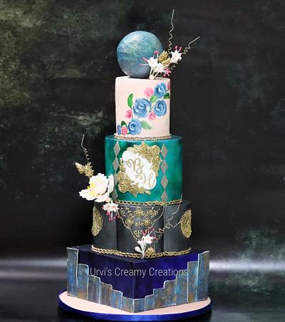 Wedding cake - Cake by Urvi Zaveri 