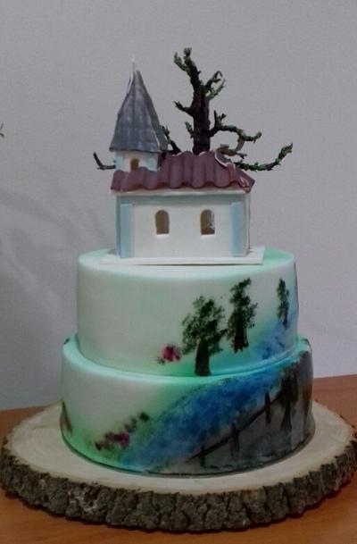 Church - Cake by Ellyys