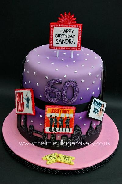 West End Theatre Cake - Cake by The Little Village Cakery