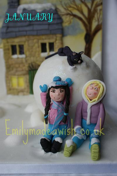 A Calendar of Cakes - January - Cake by Emilyrose