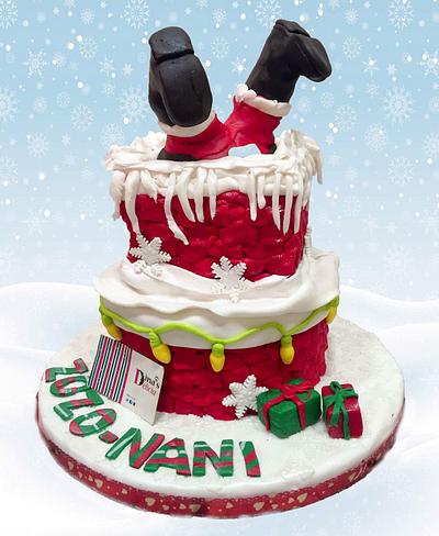 Christmas cake  - Cake by Dinadiab