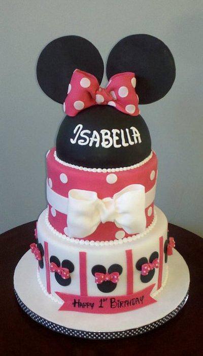 Minnie Mouse - Cake by Jillin25