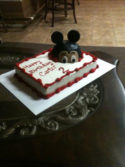 Mickey Cake - Cake by Teresa James
