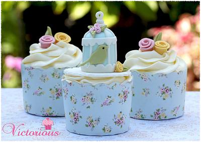 Birdcage Cupcakes - Cake by Victorious Cupcakes