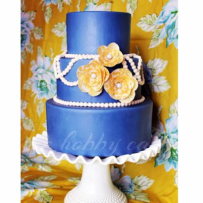 Something blue - Cake by Diana