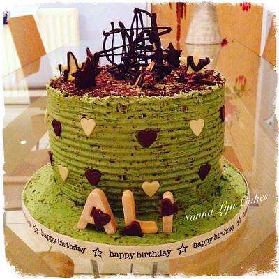 Mint Chocolate Cake - Cake by Nanna Lyn Cakes