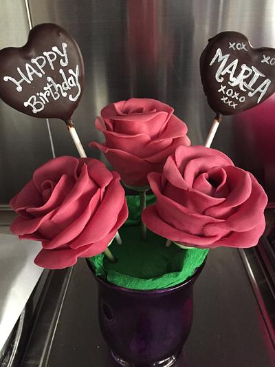 Cakepop Bouquet - Cake by cutesweettreats