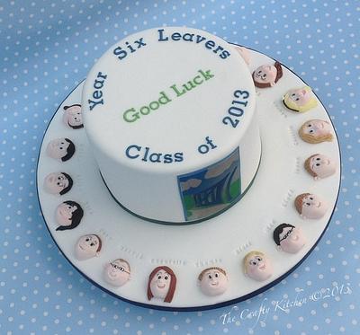 School Leavers Cake - Cake by The Crafty Kitchen - Sarah Garland