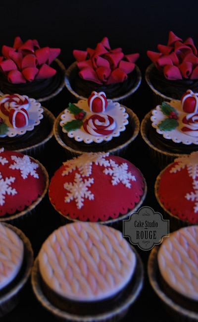 Christmas cupcakes - Cake by Ceca79
