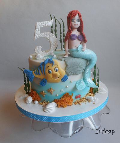 Mermaid cake - Cake by Jitkap