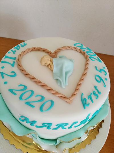 Christening cake - Cake by Vebi cakes