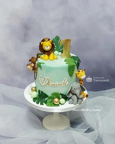 Jungle Cake - Cake by Anna's World of Sweets 