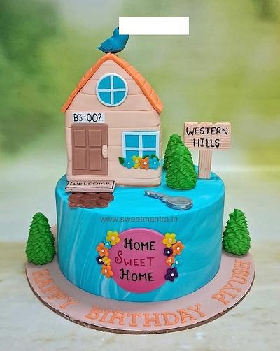 New House theme birthday cake - Cake by Sweet Mantra Homemade Customized Cakes Pune