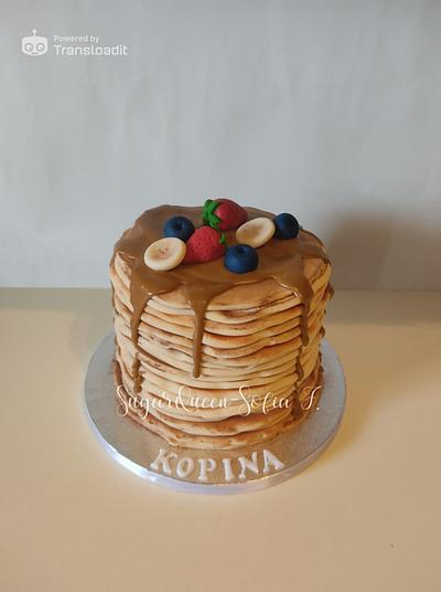Pancakes cake - Cake by Sofia Frantzeskaki