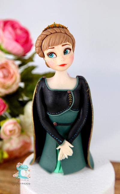 Anna, Queen of Arendelle  - Cake by Arianna