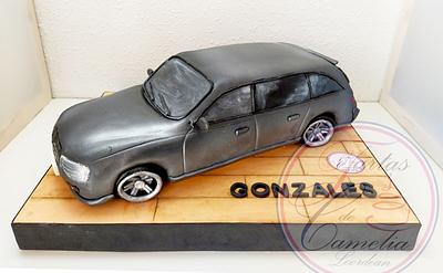 TARTA COCHE 3D - Cake by Camelia
