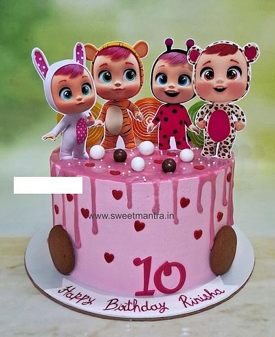 Cry Babies Doll cake - Cake by Sweet Mantra Homemade Customized Cakes Pune