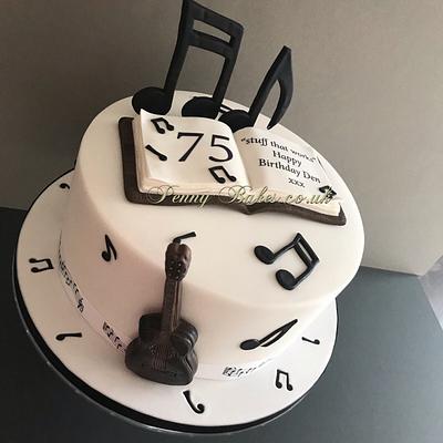 Musical cake - Cake by Penny Sue