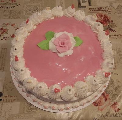 cake rose - Cake by Littlesweety cake