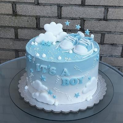 Baby shower - Cake by Julie's Cakes 