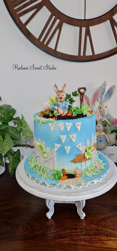 Petter rabbit cake  - Cake by Radiani Sweet Studio 