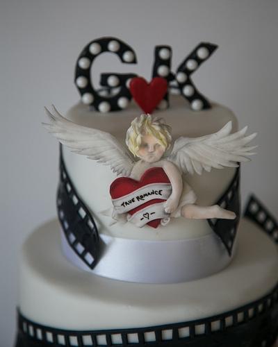 True Romance wedding - Cake by Happyhills Cakes