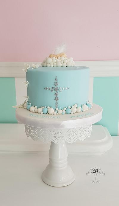 Christening / Baptism cake - Cake by CakeArtMartinka