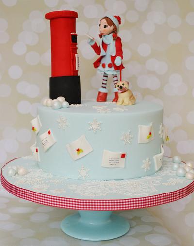 Letter to Father Christmas - Cake by Roo's Little Cake Parlour