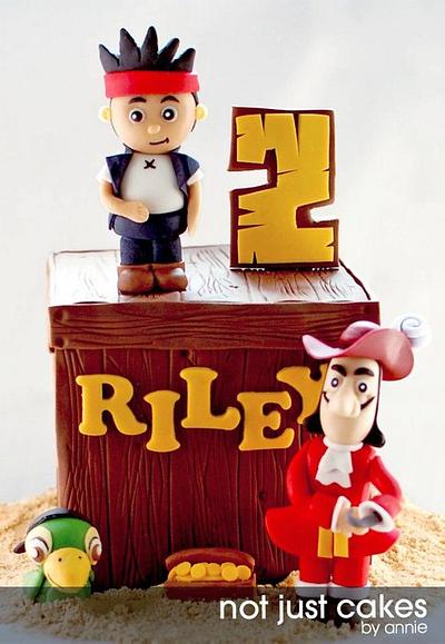 Jake and the Neverland Pirates - Cake by Annie